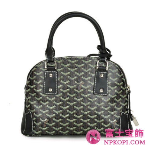(GOYARD)ゴヤール スーパーコピー ハンドバッグ レディースブラック/グリーン GY-1036